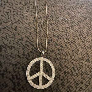 Cool peace necklace